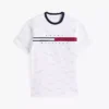 78JA523_100_alternate10 Camiseta con el logo en bandera y firma Tommy Hilfiger