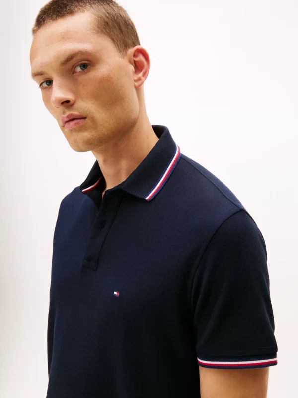 78JA019_FAP_alternate1 Polo Tommy Wicking de corte regular