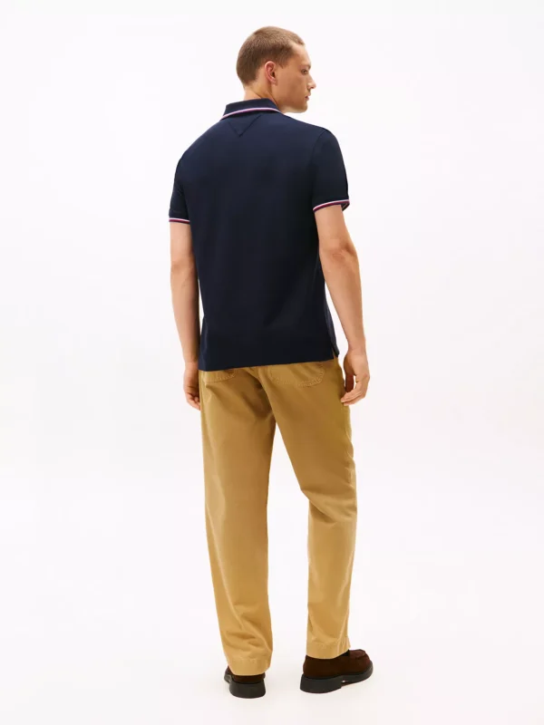78JA019_FAP_alternate5 Polo Tommy Wicking de corte regular