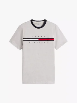 Camiseta con el logo en bandera Tommy Hilfiger