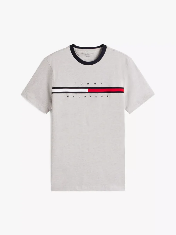 78JA522_043_alternate10 Camiseta con el logo en bandera Tommy Hilfiger