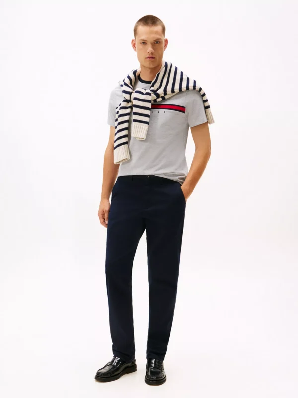 78JA522_043_alternate2 Camiseta con el logo en bandera Tommy Hilfiger