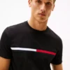 Camiseta con el logo en bandera Tommy Hilfiger