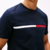 Camiseta con el logo en bandera Tommy Hilfiger