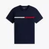 Camiseta con el logo en bandera Tommy Hilfiger