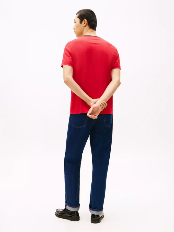 Camiseta con el logo en bandera Tommy Hilfiger